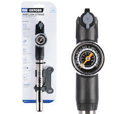 Oxford Airflow Bycycle Motorbike Strike Alloy Mini Pump