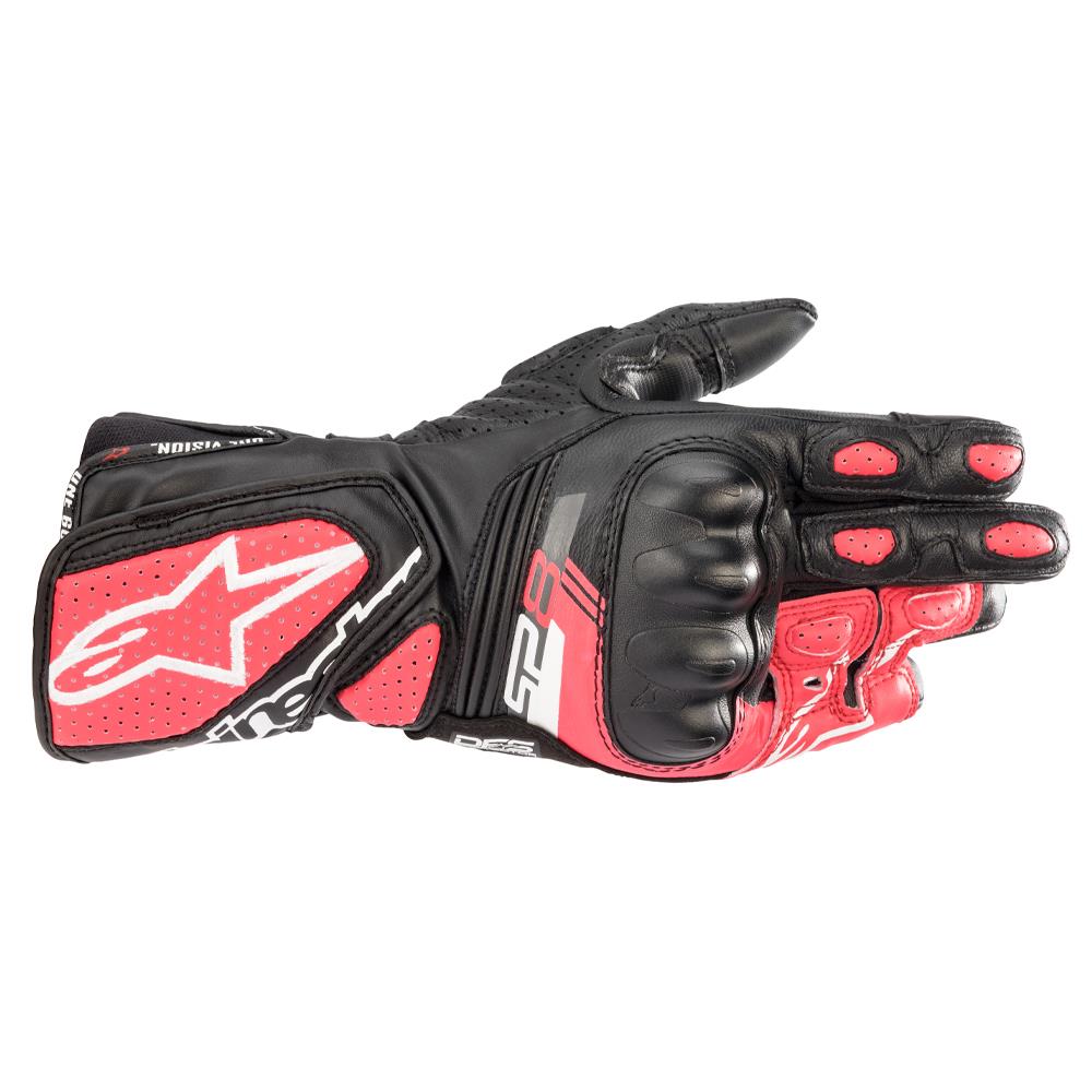Alpinestars Stella Sp-8 V3 Leather Motorcycle Riding knuckle Gloves