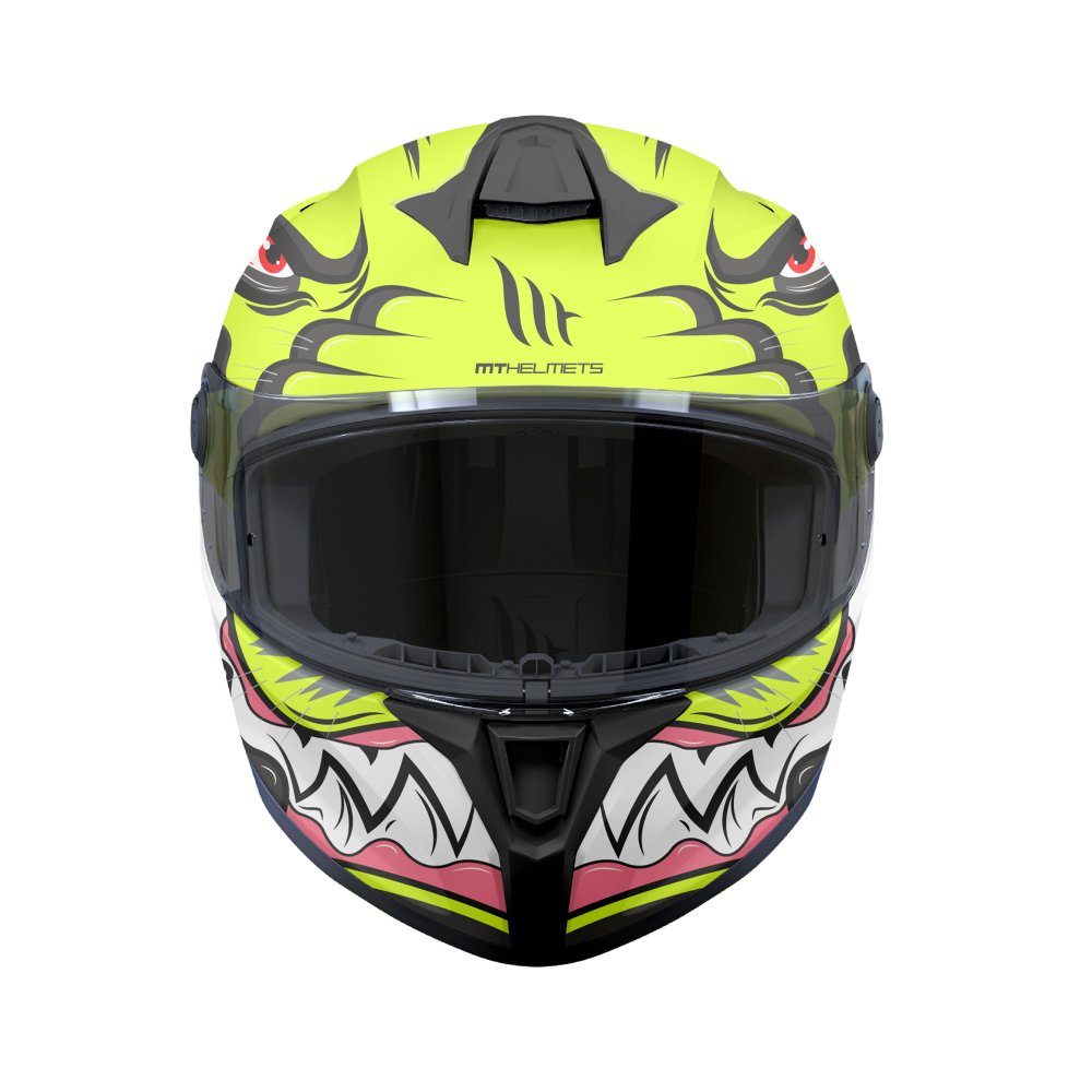 MT Targo S Toby A0 Gloss White & Matt Fluo Yellow