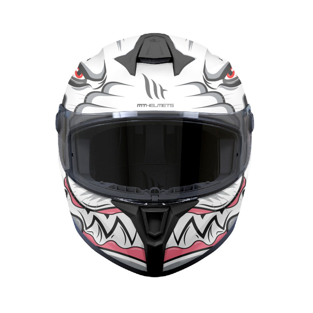 MT Targo S Toby A0 Gloss White & Matt Fluo Yellow