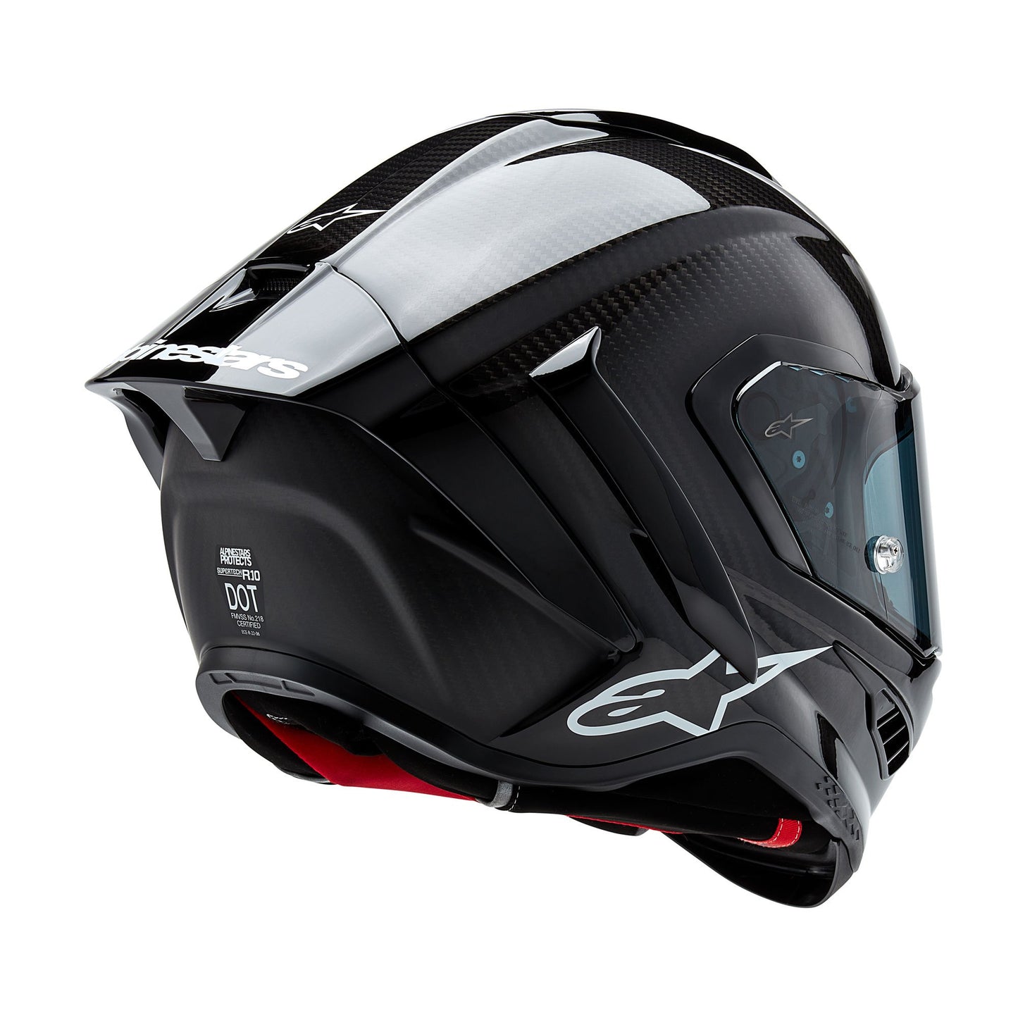 Alpinestars Supertech R10 Solid Ece06/Fim Black Carbon M&G
