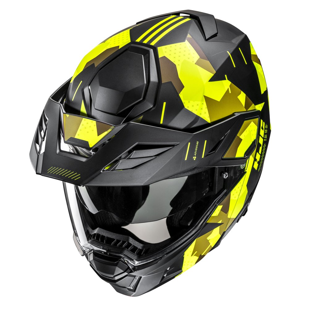 HJC i80 Roki MC3HSF Yellow – Premium Full-Face Motorcycle Helmet for Riders