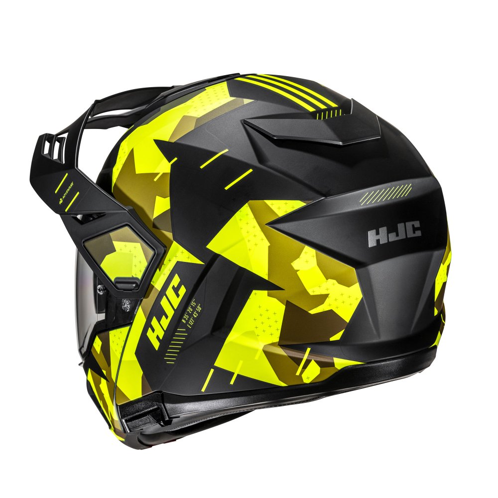 HJC i80 Roki MC3HSF Yellow – Premium Full-Face Motorcycle Helmet for Riders