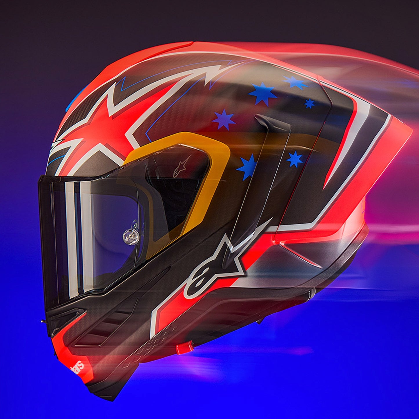 Alpinestars Supertech R10 Miller Carbon Red Matt
