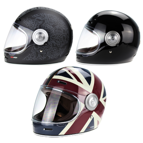 Viper F659 Premium Retro Full Face Helmet DC