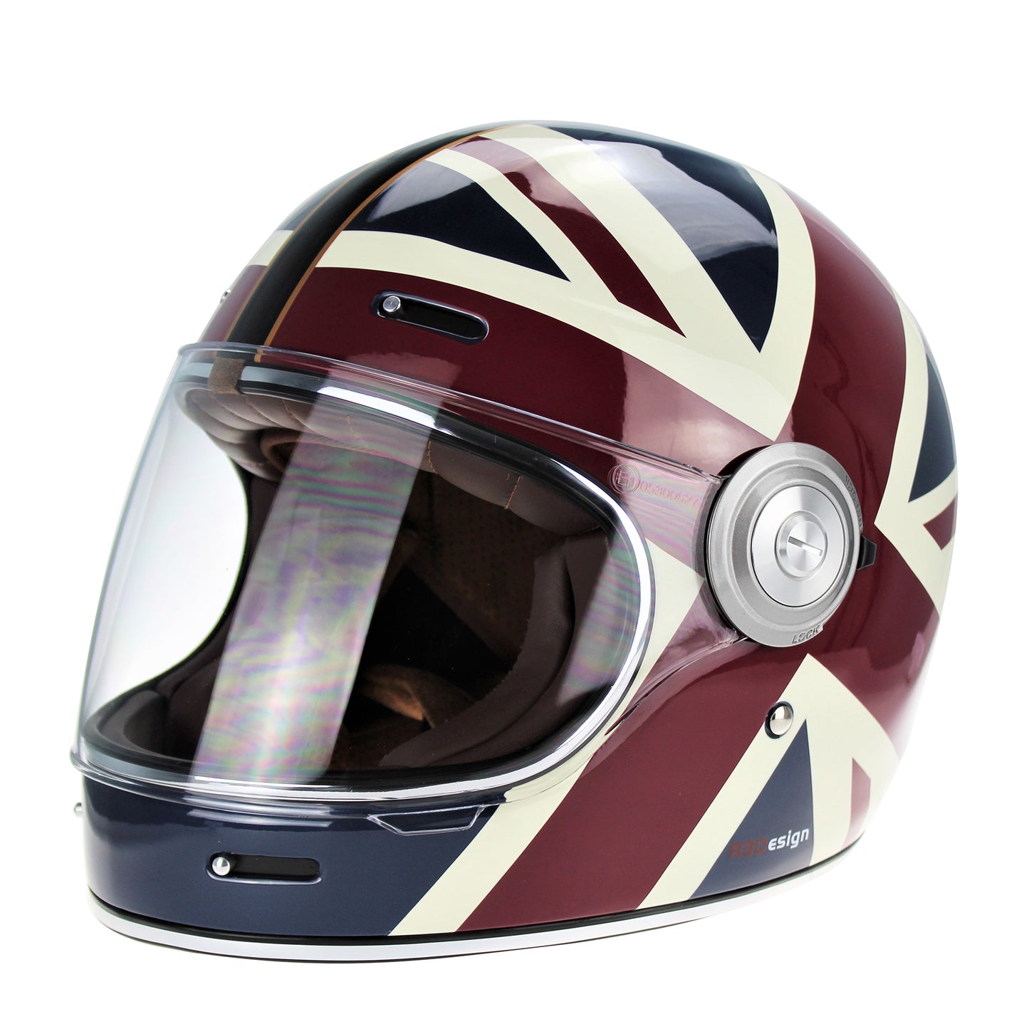 Viper F659 Premium Retro Full Face Helmet DC
