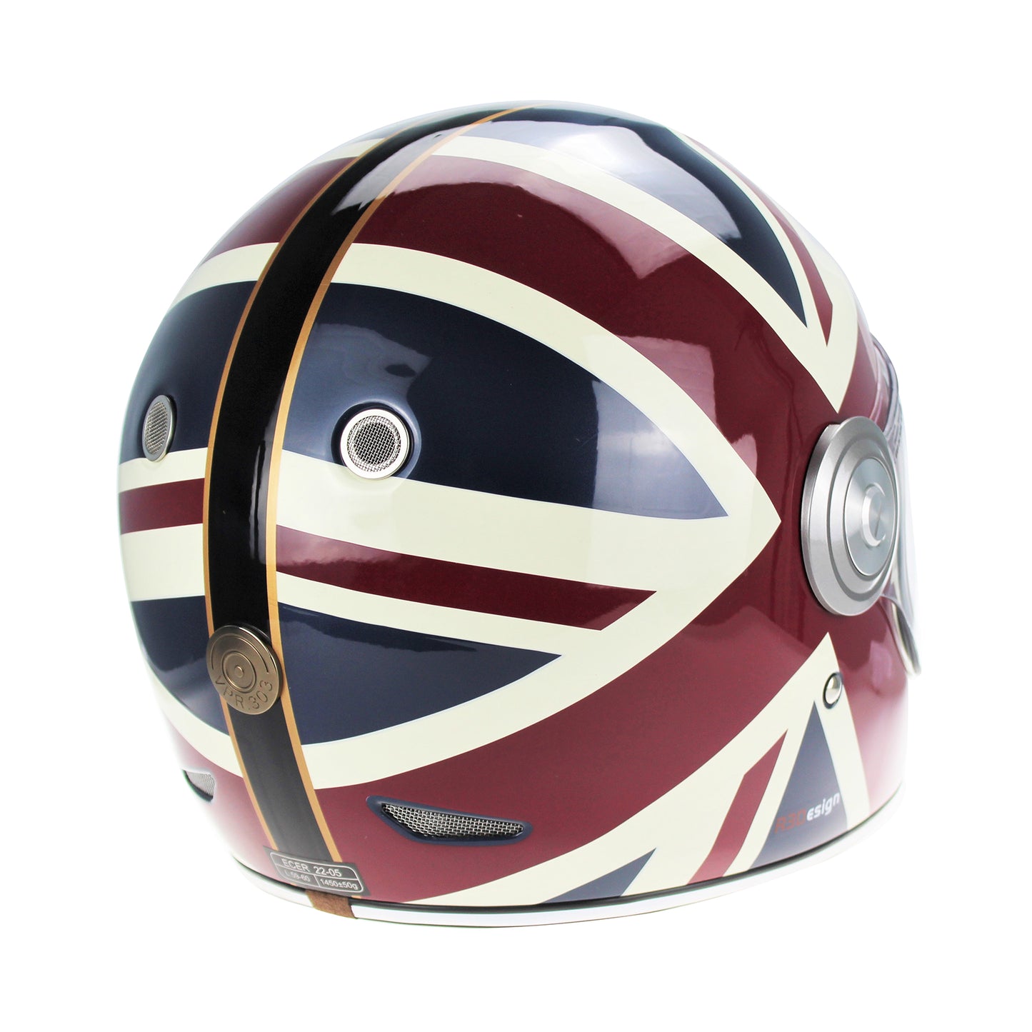 Viper F659 Premium Retro Full Face Helmet DC