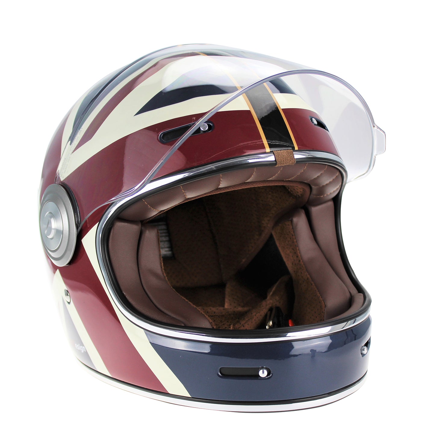 Viper F659 Premium Retro Full Face Helmet DC