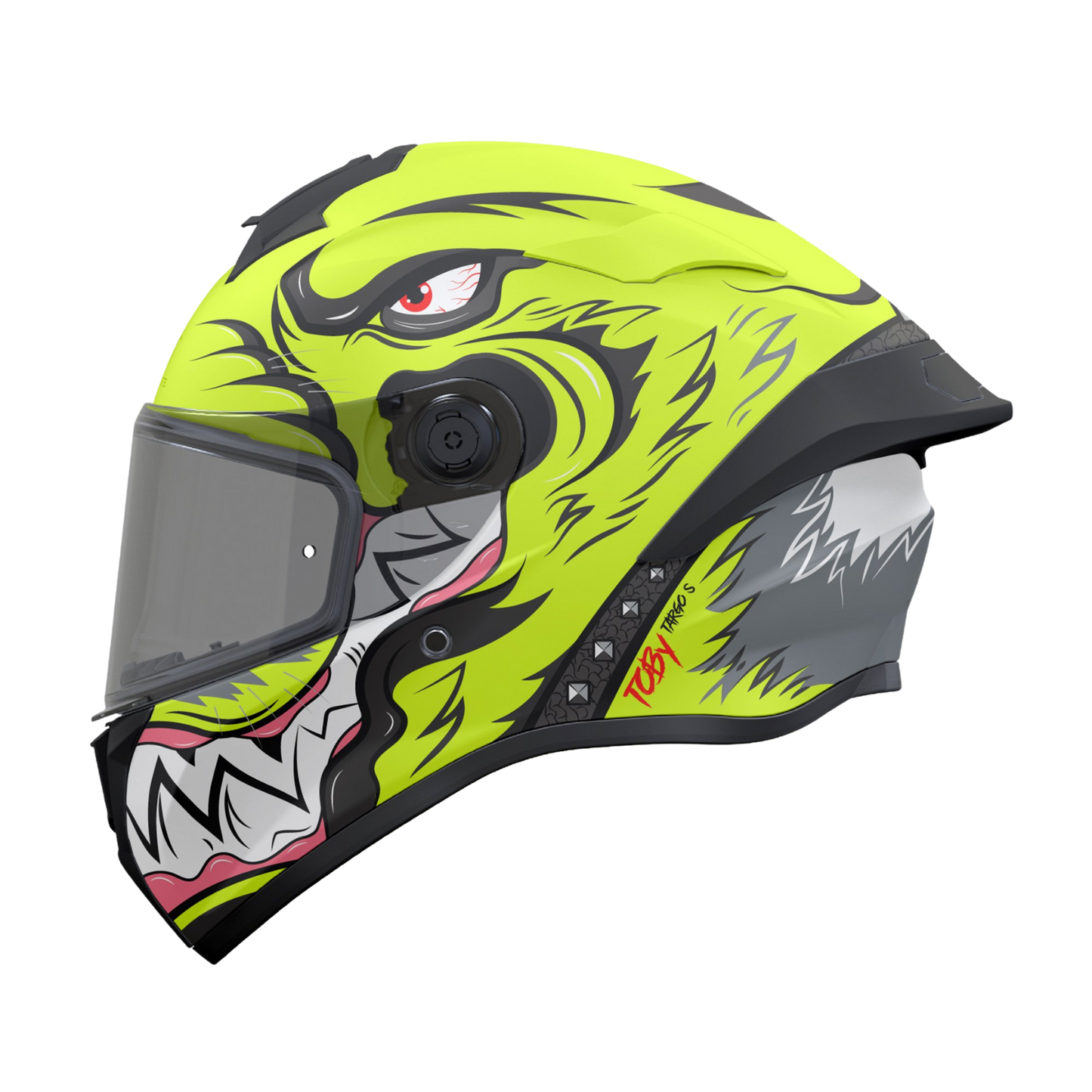 MT Targo S Toby A0 Gloss White & Matt Fluo Yellow