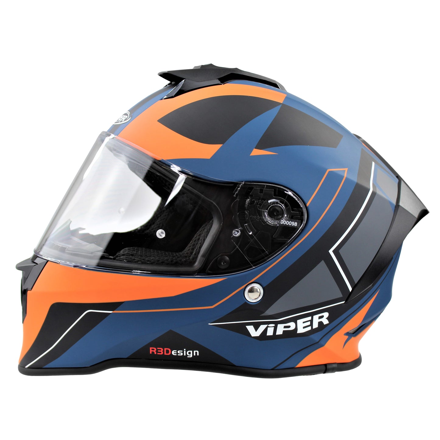 Viper 347 RS55 Race | Full-Face Motorcycle Helmet with Aerodynamic Design