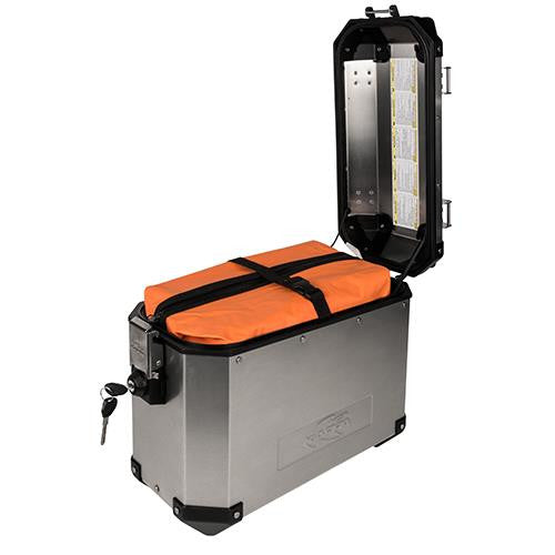 Kappa KFR37A Monokey Black Alluminium Motorbike Side Case