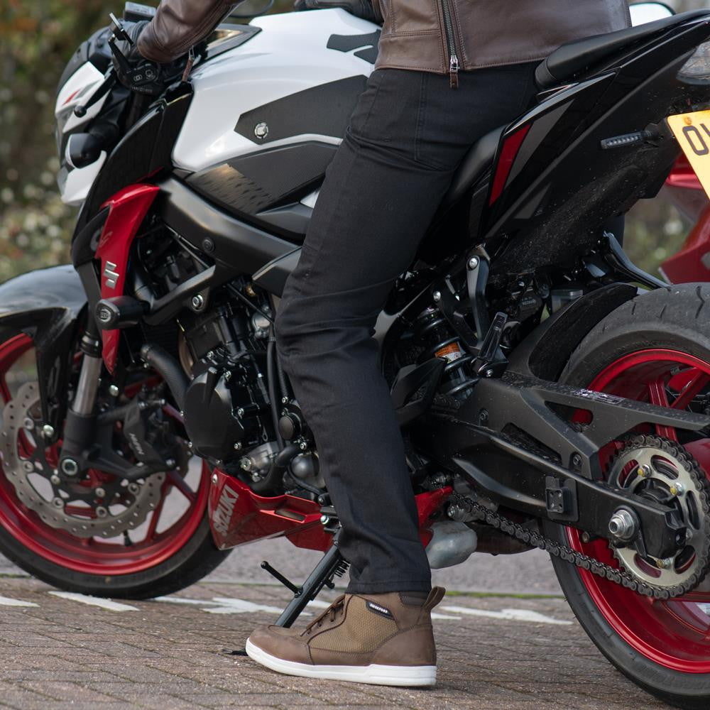 Oxford  Original Dynamic Motorcycle Jeans Straight MS Black Regular