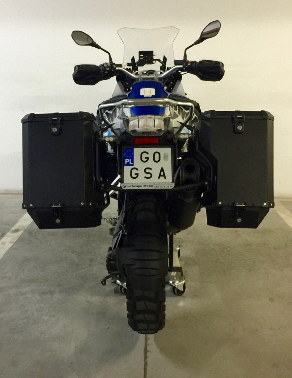 Kappa KMS36BPACK Motorcycle Motorbike Rear SIDE CASES 36LT