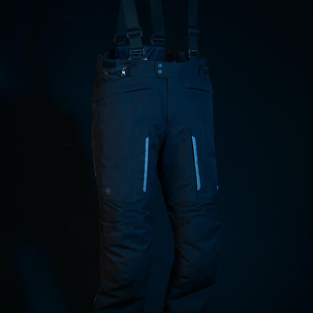 Oxford Hinterland 1.0 MS Textile Motorcycle Motorbike Pant Black Trouser Short, Long & Regular