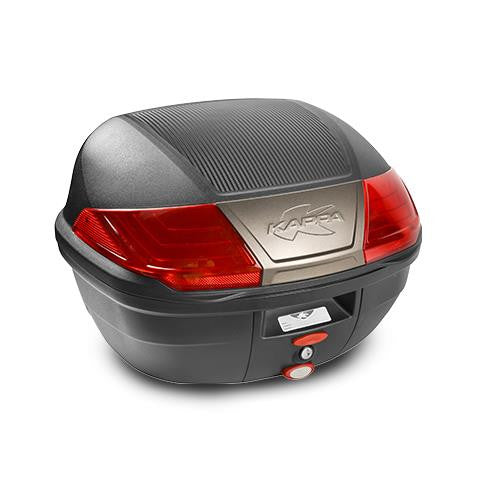 Kappa K400N Motorbike Motorcycle Panniers Top Case 40 Litre  Monolock Black Logo Plate