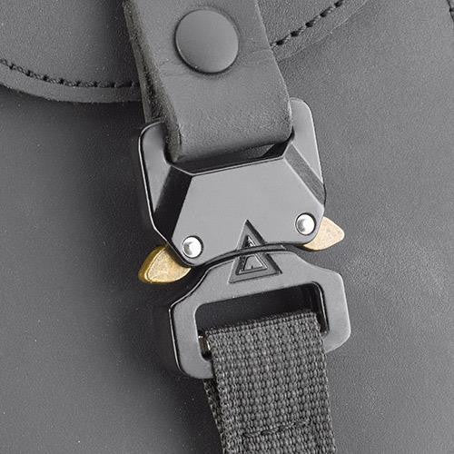 Kappa KMLW01 Borse Cafe Racer Motorbike Leather Side case 28L