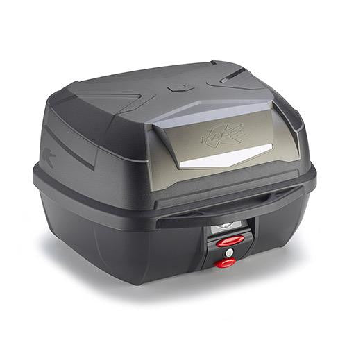 Kappa K43NMAL Motorbike Motorcycle Panniers Top Case 43 Litre  Monolock Fitted with backrest