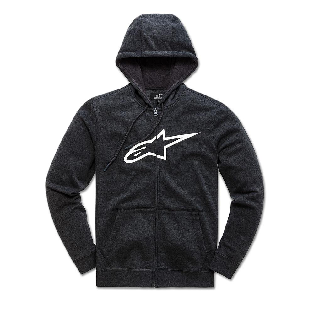 ALPINESTARS  AGELESS LI FLEECE MEN'S MOTORCYCLE MOTORBIKE HOODIE ZIPUP HOODIE