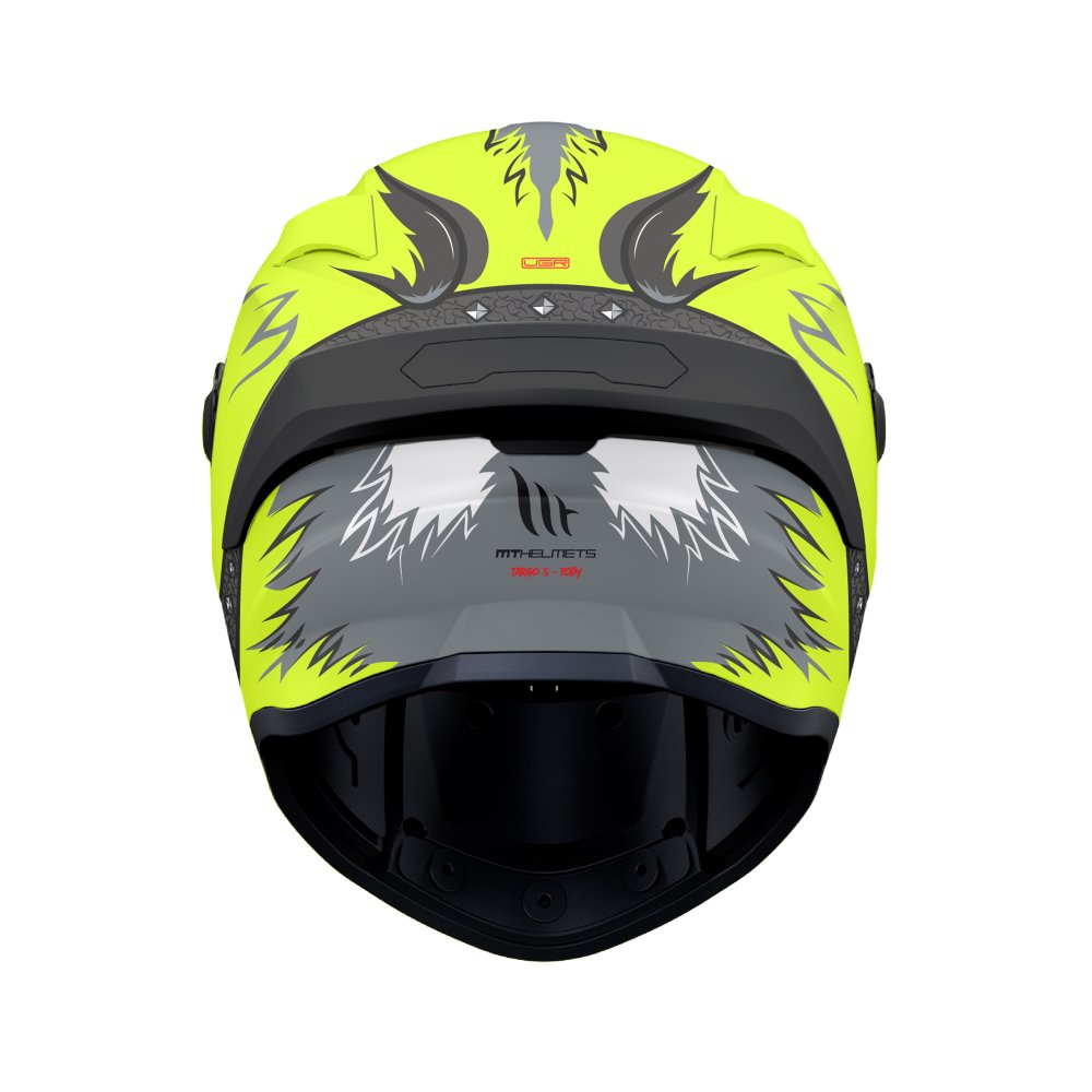 MT Targo S Toby A0 Gloss White & Matt Fluo Yellow
