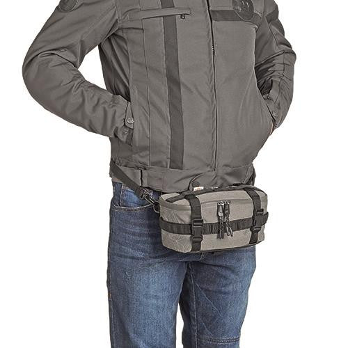 Handlebar Bag - (3 litre capacity) - Grey - Inspiring Adventure Racer range