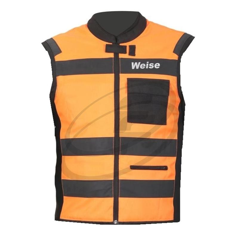 Weise Flare Reversible Gilet – High-Visibility Motorcycle Riding Vest