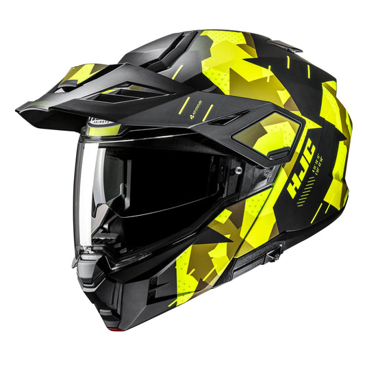 HJC i80 Roki MC3HSF Yellow – Premium Full-Face Motorcycle Helmet for Riders