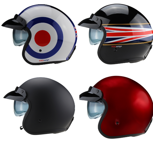 Viper 382 RSV06 Plus | Premium Open-Face Jet Helmet with Sun Visor