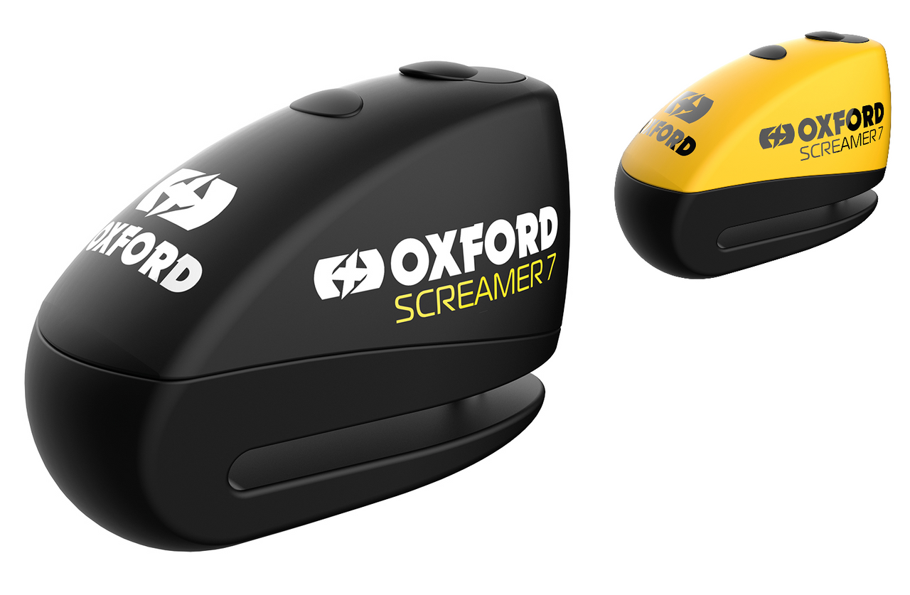 Oxford Screamer XA7 Motorcycle Motorbike Alarm Disc Lock