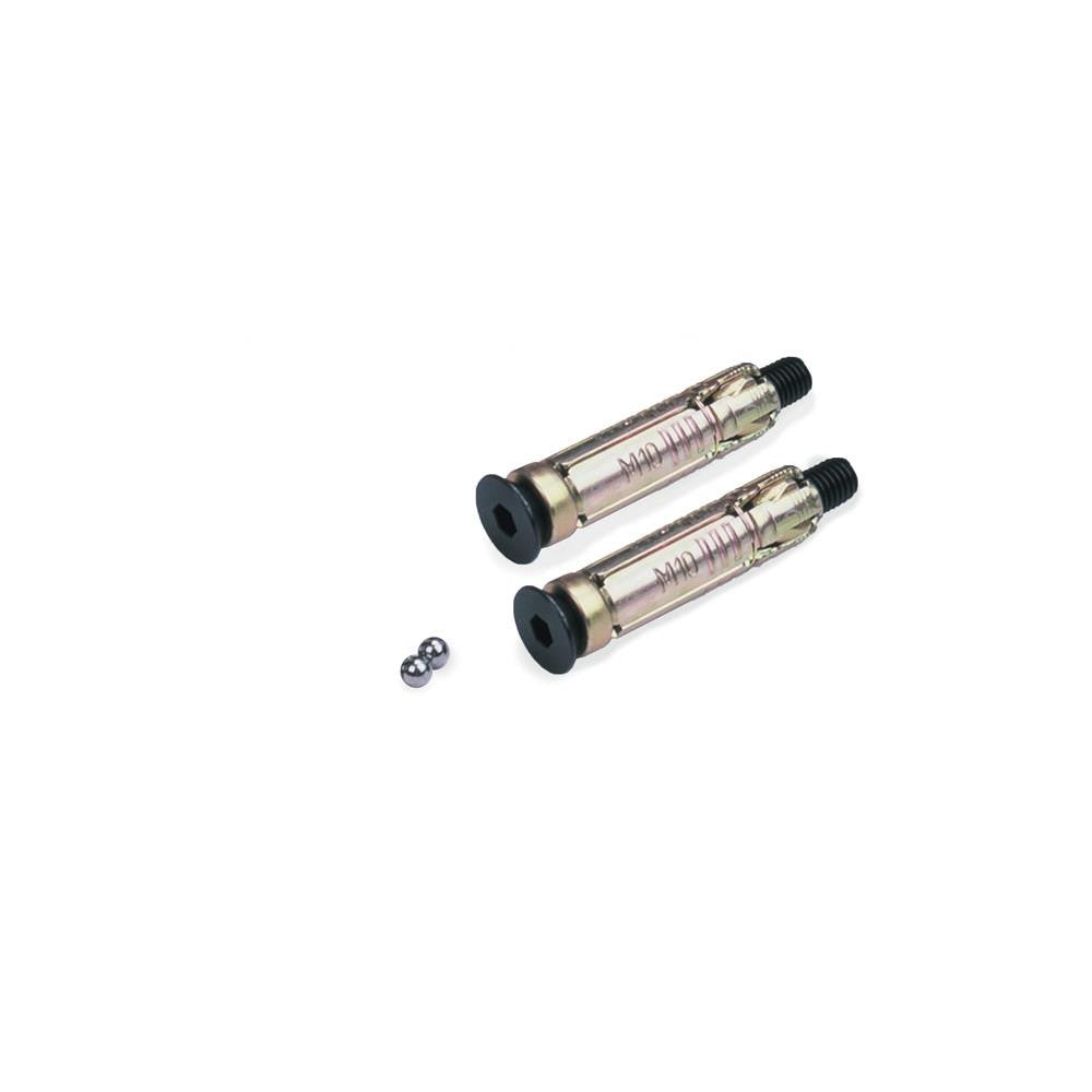 Oxford Pack of 2 Ground Plugs,Bolts,6mm Ball Bearings(Brute Force)