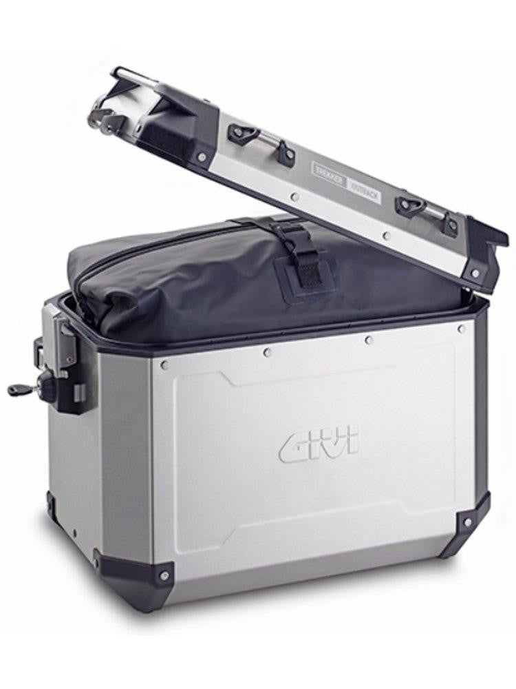 Kappa KFR37A Monokey Black Alluminium Motorbike Side Case