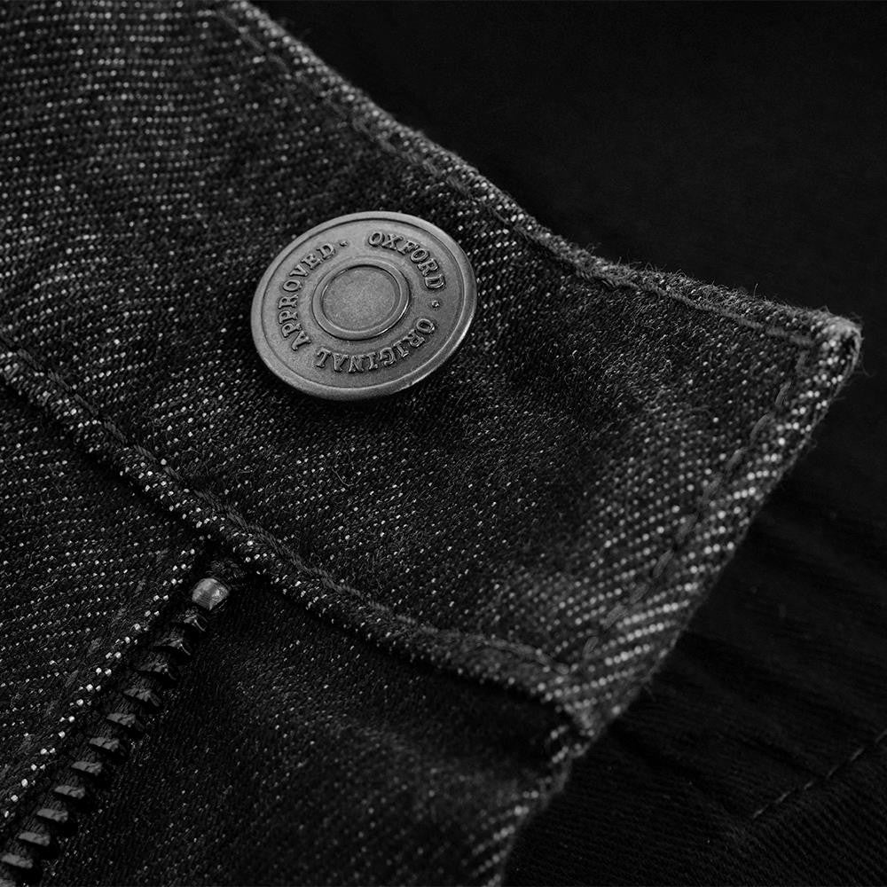 Oxford  Original Dynamic Motorcycle Jeans Straight MS Black Regular