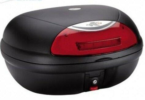 Kappa K48N Motorbike Motorcycle Top Case 48Liter Monokey  Black Transparent Reflectors
