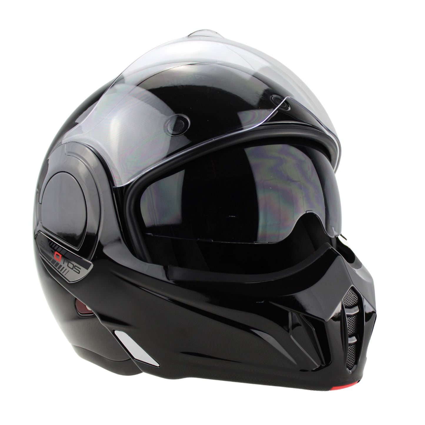 256 F242 Reverse P/J Flip Front Helmet | Dual-Certified Modular Motorcycle Helmet