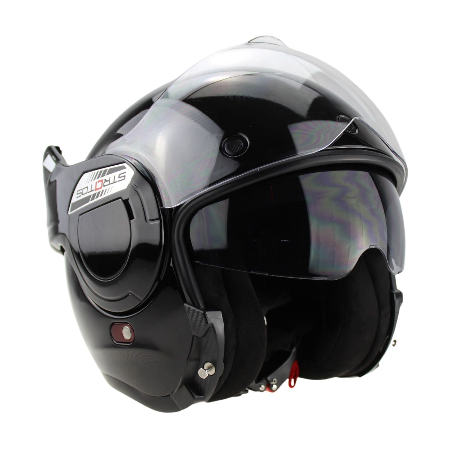 256 F242 Reverse P/J Flip Front Helmet | Dual-Certified Modular Motorcycle Helmet