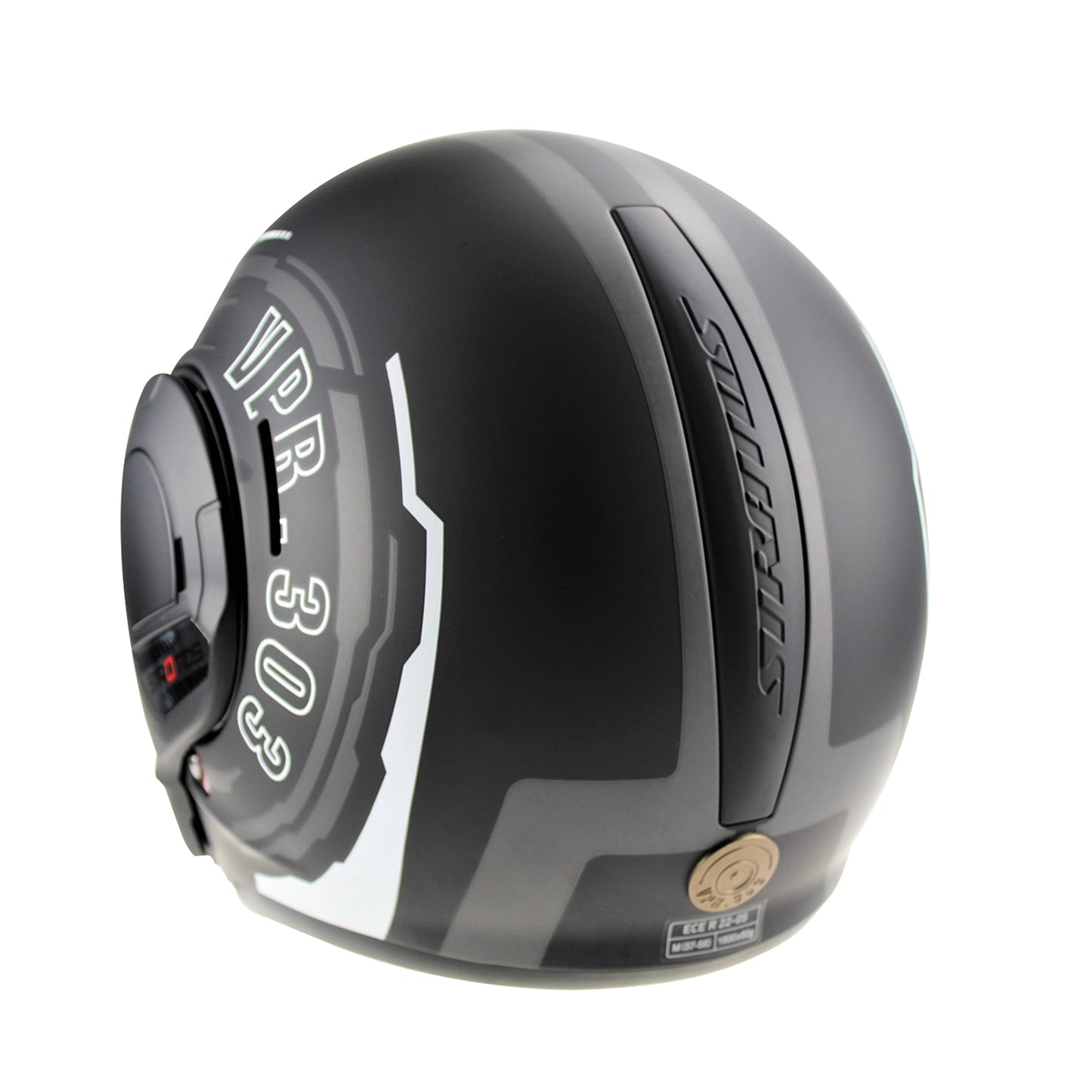 256 F242 Reverse P/J Flip Front Helmet | Dual-Certified Modular Motorcycle Helmet