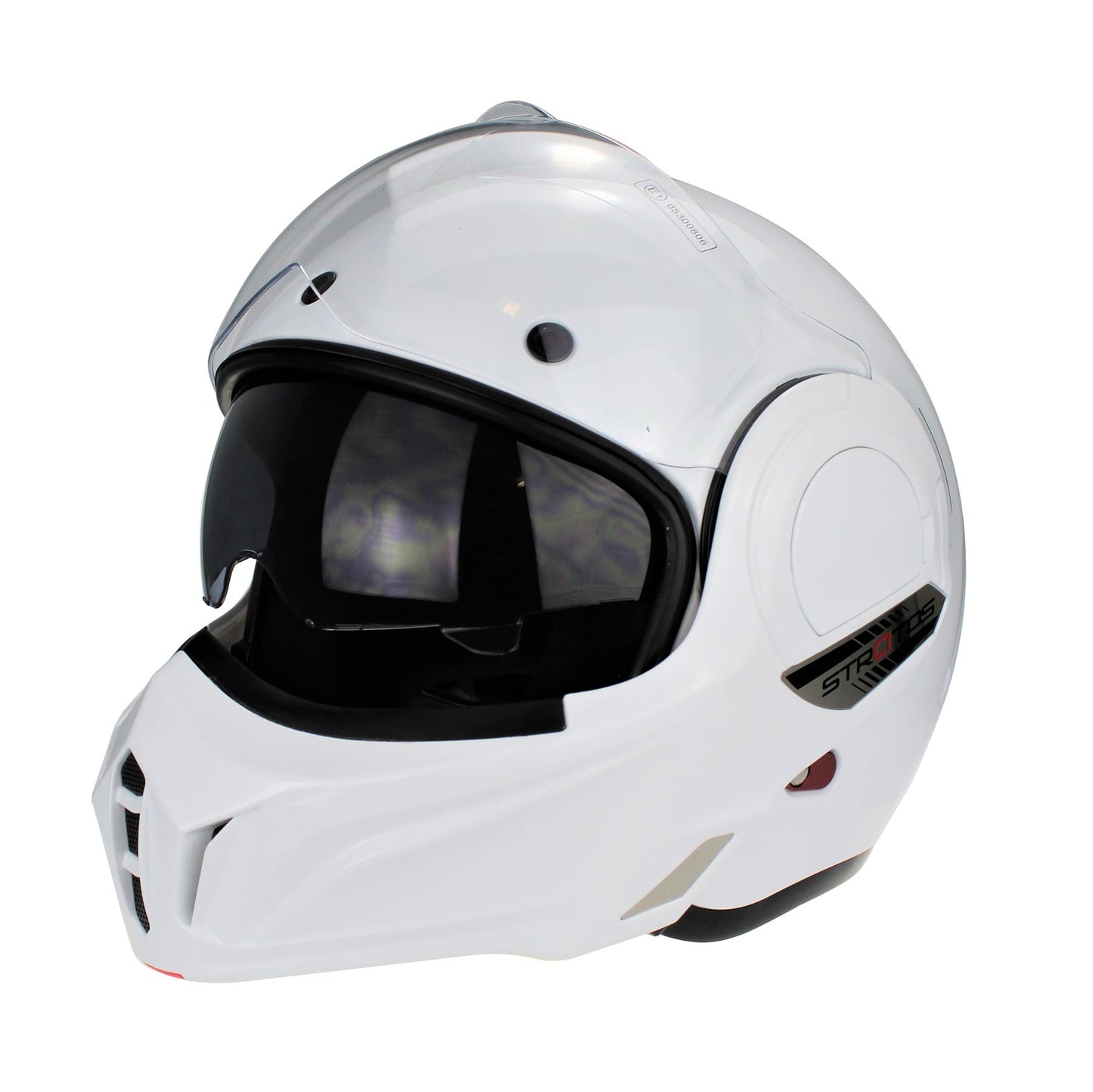 256 F242 Reverse P/J Flip Front Helmet | Dual-Certified Modular Motorcycle Helmet